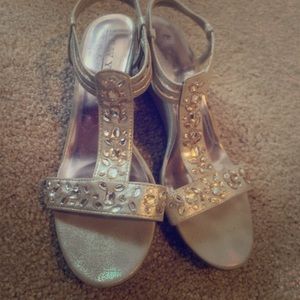 Gold Wedding Sandals